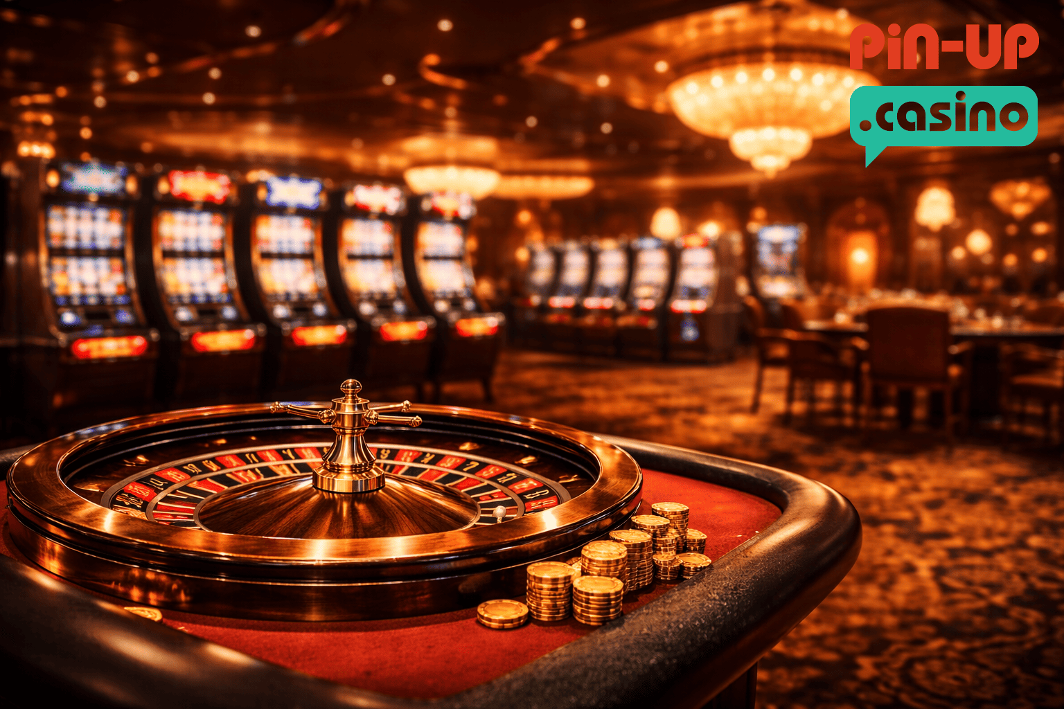 Interior Casino Pin-Up